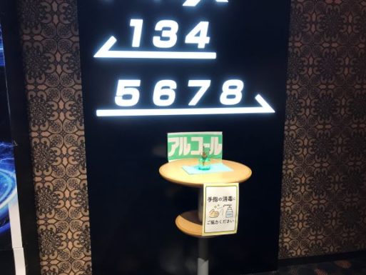 アルコールによる接触部の消毒、従業員の出勤時の体温チェック